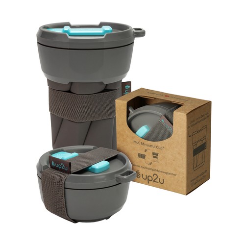 Gobelet réutilisable pliable MuC My useful Cup® de up2u, 0,3 - 2