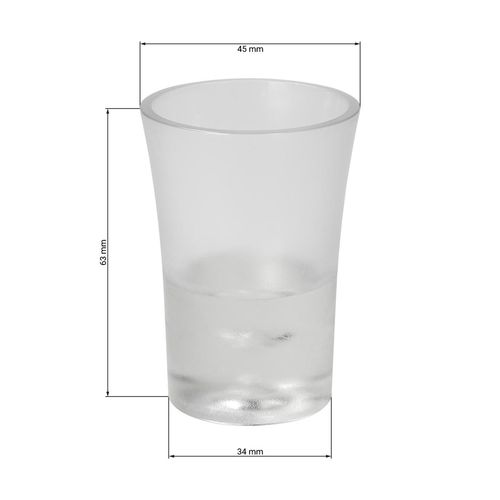 Verre à liqueur "Frosted", 2 cl - 3