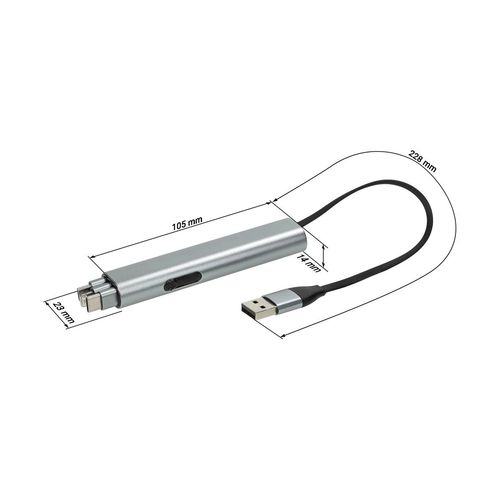Câble de recharge "Connect", 4 en 1 - 3