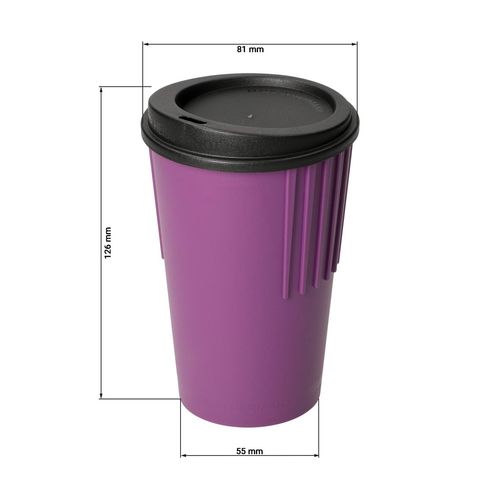 Gobelet à café cannelé "ToGo", 300 ml - 3