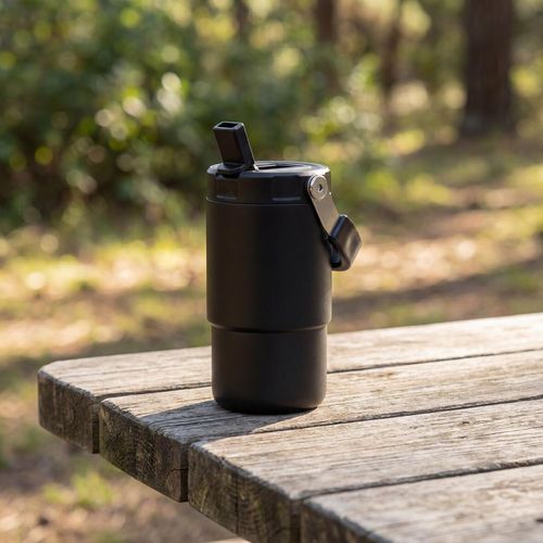 Gobelet en acier inoxydable avec ouverture pour boire « Hydro » - 6