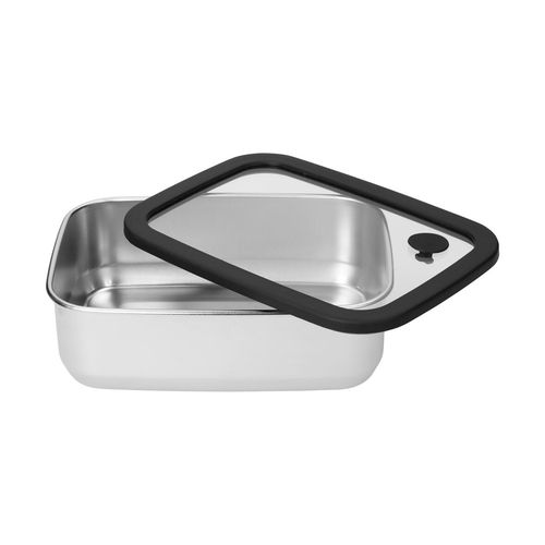 Boîte à lunch en acier inoxydable avec couvercle en verre "RILO", 1100 ml - 4