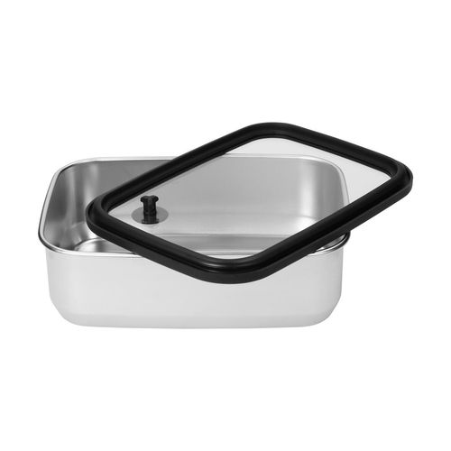 Boîte à lunch en acier inoxydable avec couvercle en verre "RILO", 1100 ml - 5