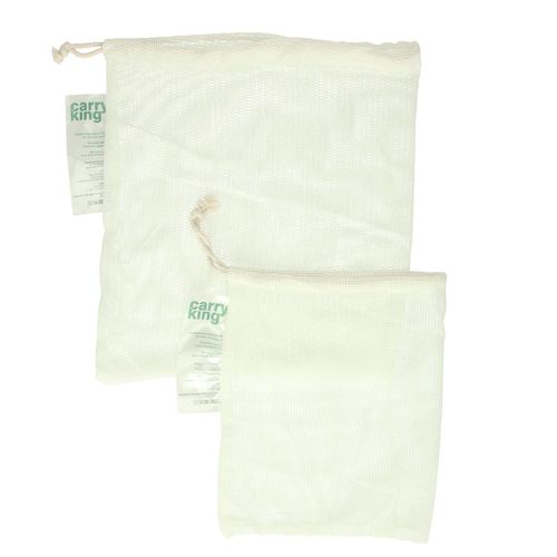 Sac à fruits et légumes en coton "ECOCARE", grand - 4
