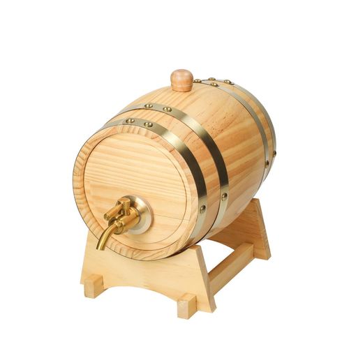 Tonneau en bois "Timber", 1 l, SquareNuts - Mataro Advice srl