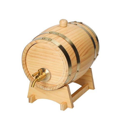 Tonneau en bois "Timber", 2 l, SquareNuts - Mataro Advice srl