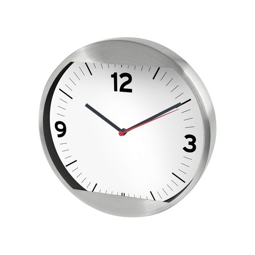 HORLOGE ALUMINIUM  - d = 250 mm