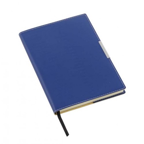 CAHIER BLEU AVEC PLAQUETTE