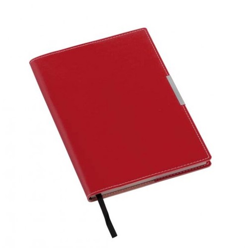 CAHIER ROUGE AVEC PLAQUETTE 5 mm