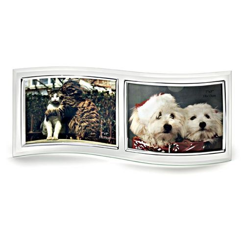 CADRE PHOTO VERRE DOUBLE 2 x (90x130) mm