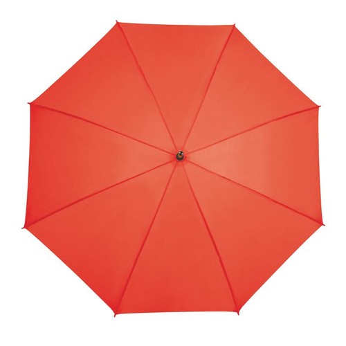 PARAPLUIE ROUGE MANCHE EN BOIS d=105cm thumbnail 4