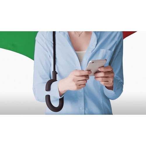 PARAPLUIE DRAPEAU ITALIEN MANCHE C thumbnail 6