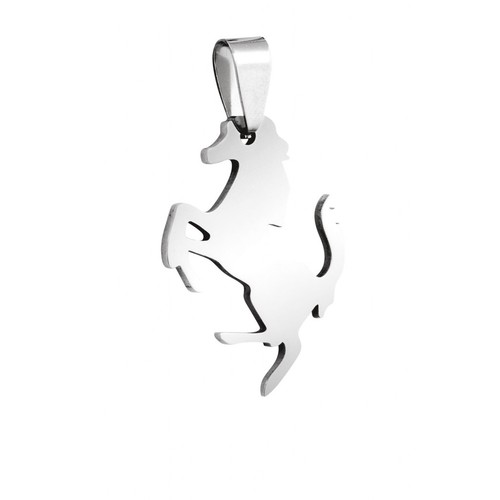 PENDENTIF CHEVAL - ACIER