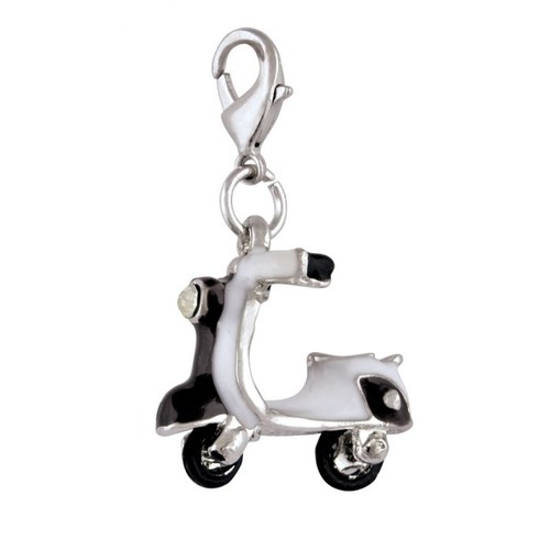 PENDENTIF - VESPA BLANCHE