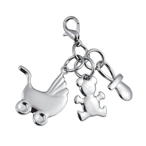 CHARM 3 IN 1 POUSSETTE, SUCETTE, OURSON