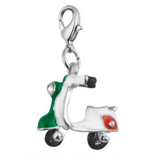 CHARM - VESPA VERT/BLANC/ROUGE