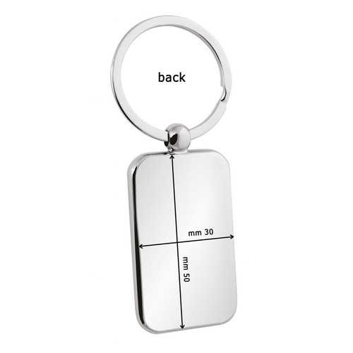 PORTE-CLES RECTANGULAIRE CREUX thumbnail 4