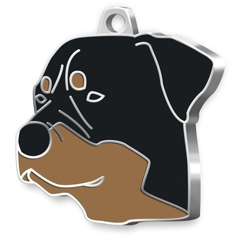 MEDAILLE CHIEN ROTTWEILER