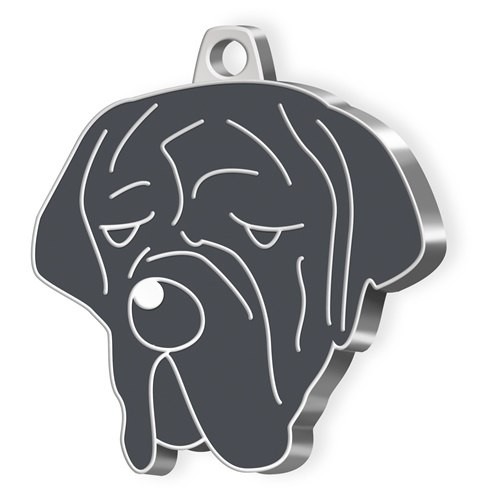 MEDAILLE CHIEN MASTINO NAPOLETANO