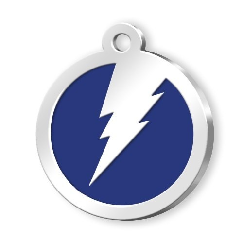 medaille-cercle-bleue-foudre-personnalisable-648738-89