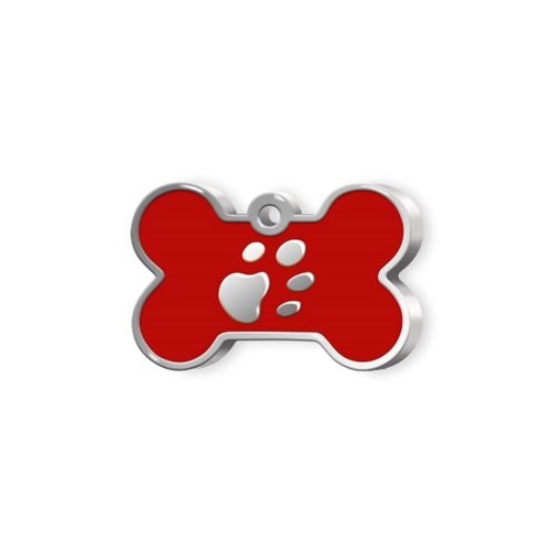 MEDAILLE OS PETIT ROUGE AVEC PATTE