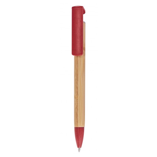 stylo-a-bille-en-bamboo-pieces-en-rouge-personnalisable-746026-89