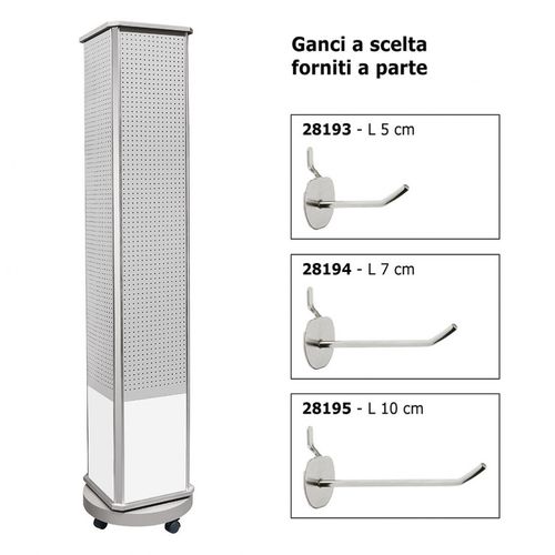 EXPOSITOR LLAVEROS GIRATORIO h 174 cm