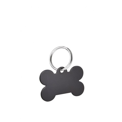 PENDENTIF OS NOIR 19X30 mm