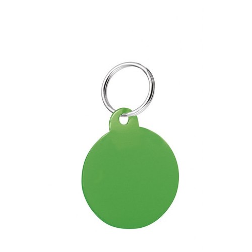 PENDENTIF ROND VERT d=32mm