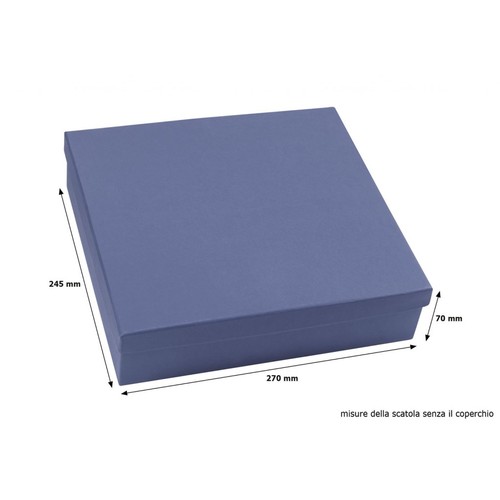 PLAQUE VERRE AVEC BASE BLEUE 180x150 mm thumbnail 5