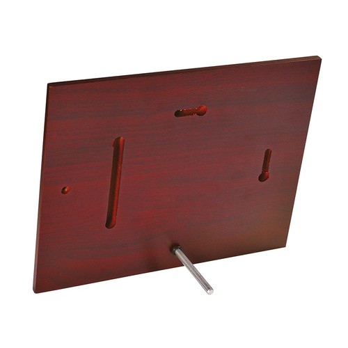 ÉCUSSON RECTANGULAIRE ACAJOU 230X180X15 thumbnail 5