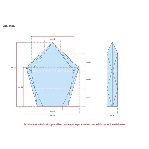 TROPHÉE CRISTAL K9 - 180 MM thumbnail 6