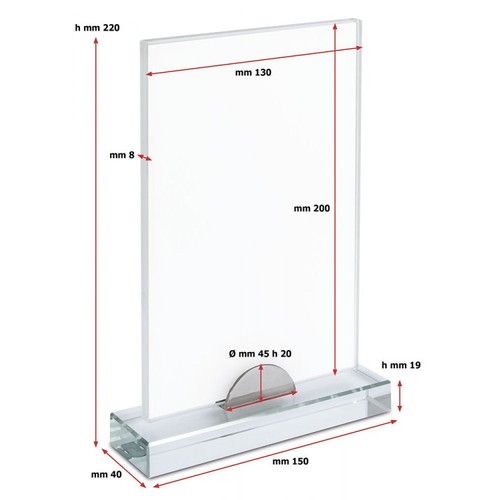 Panneau en verre pour sublimation 200x130x8 thumbnail 4