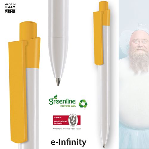 Stylo Bille e-Infinity Recycled White