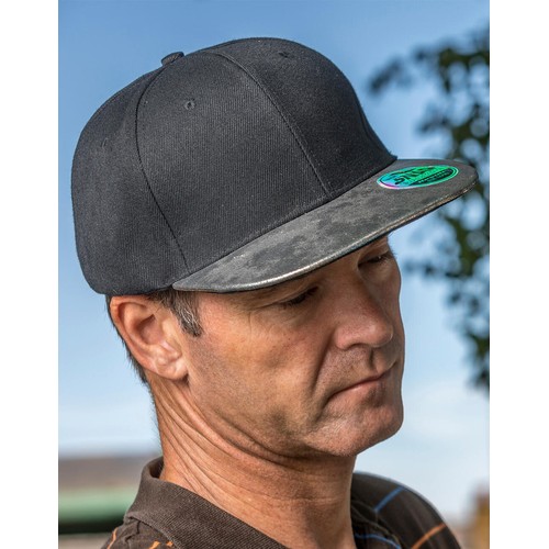Bronx Glitter Flat Peak Snapback Cap thumbnail 13