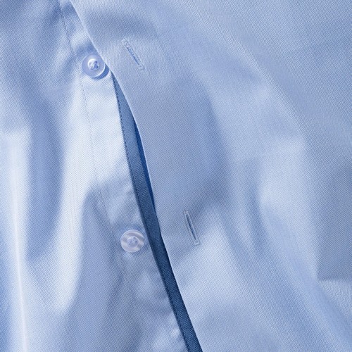 Tailored Contrast Herringbone Shirt LS thumbnail 5