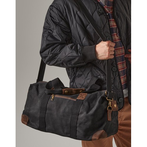 Heritage Waxed Canvas Holdall thumbnail 6