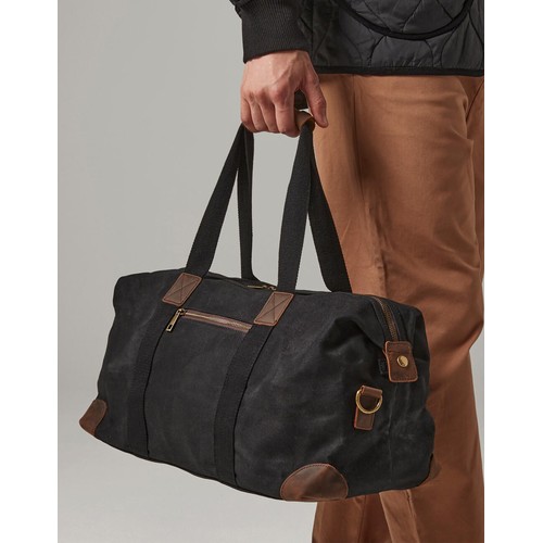 Heritage Waxed Canvas Holdall thumbnail 4