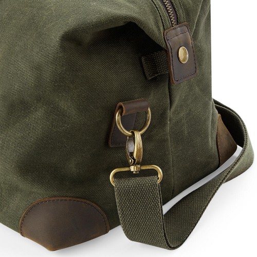 Heritage Waxed Canvas Holdall thumbnail 10