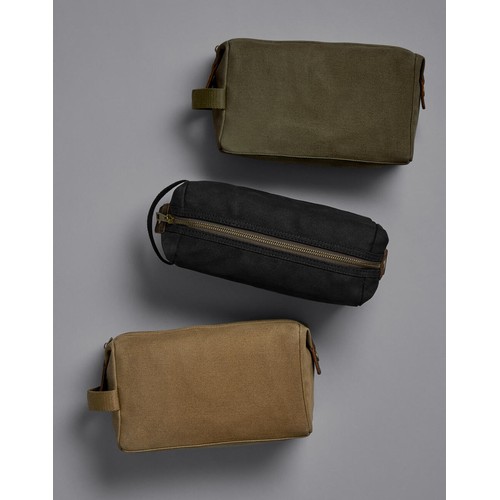Heritage Waxed Canvas Wash Bag thumbnail 5