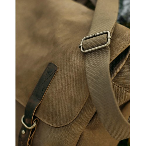Heritage Waxed Canvas Messenger thumbnail 11
