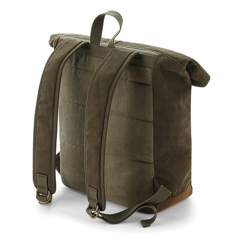 Heritage Waxed Canvas Backpack thumbnail 10