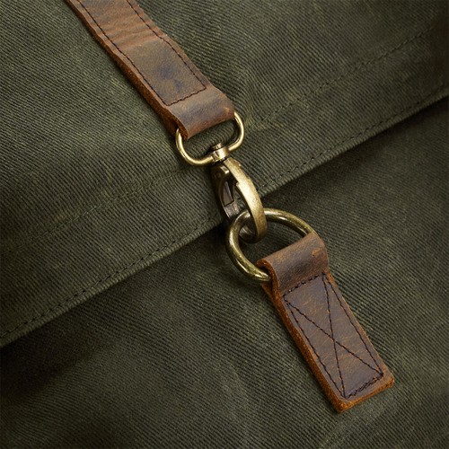 Heritage Waxed Canvas Backpack thumbnail 11