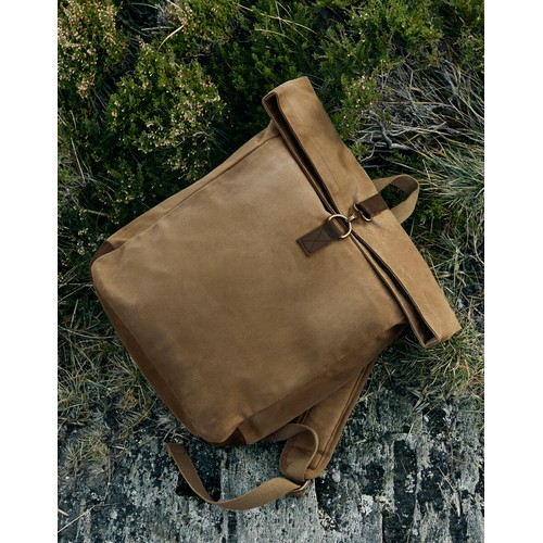 Heritage Waxed Canvas Backpack thumbnail 8