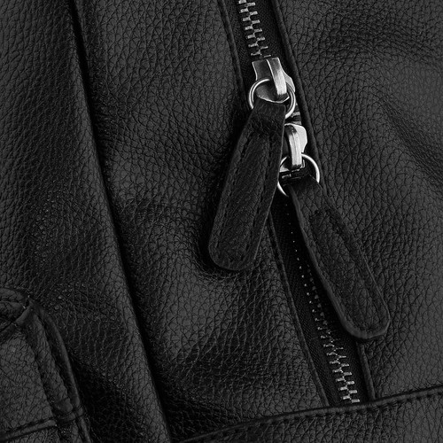 Faux Leather Fashion Backpack thumbnail 7