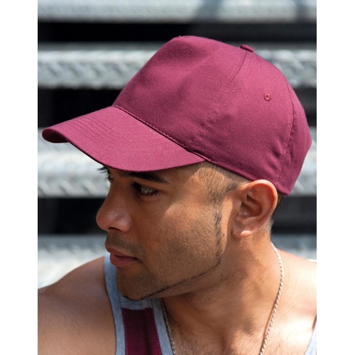 Boston 5-Panel Printers Cap - 4