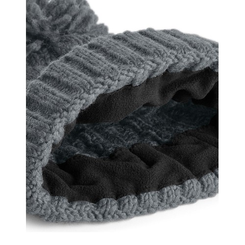 Cable Knit Melange Beanie thumbnail 5