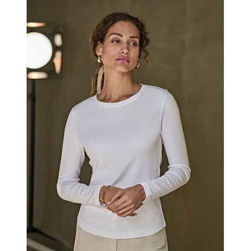 Ladies LS Interlock T-Shirt - 1