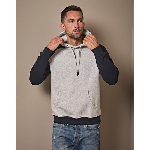 Two-Tone Hooded Sweatshirt - 2