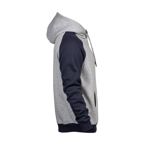 Two-Tone Hooded Sweatshirt - 7